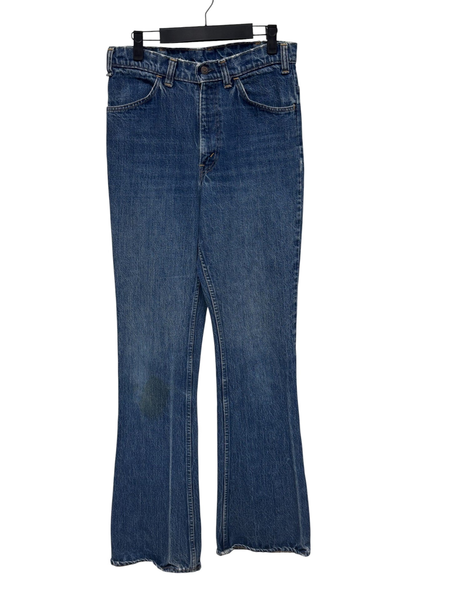 Vintage 70's Women's Levi's 684 Bell Bottom Denim Jeans Size 30x34