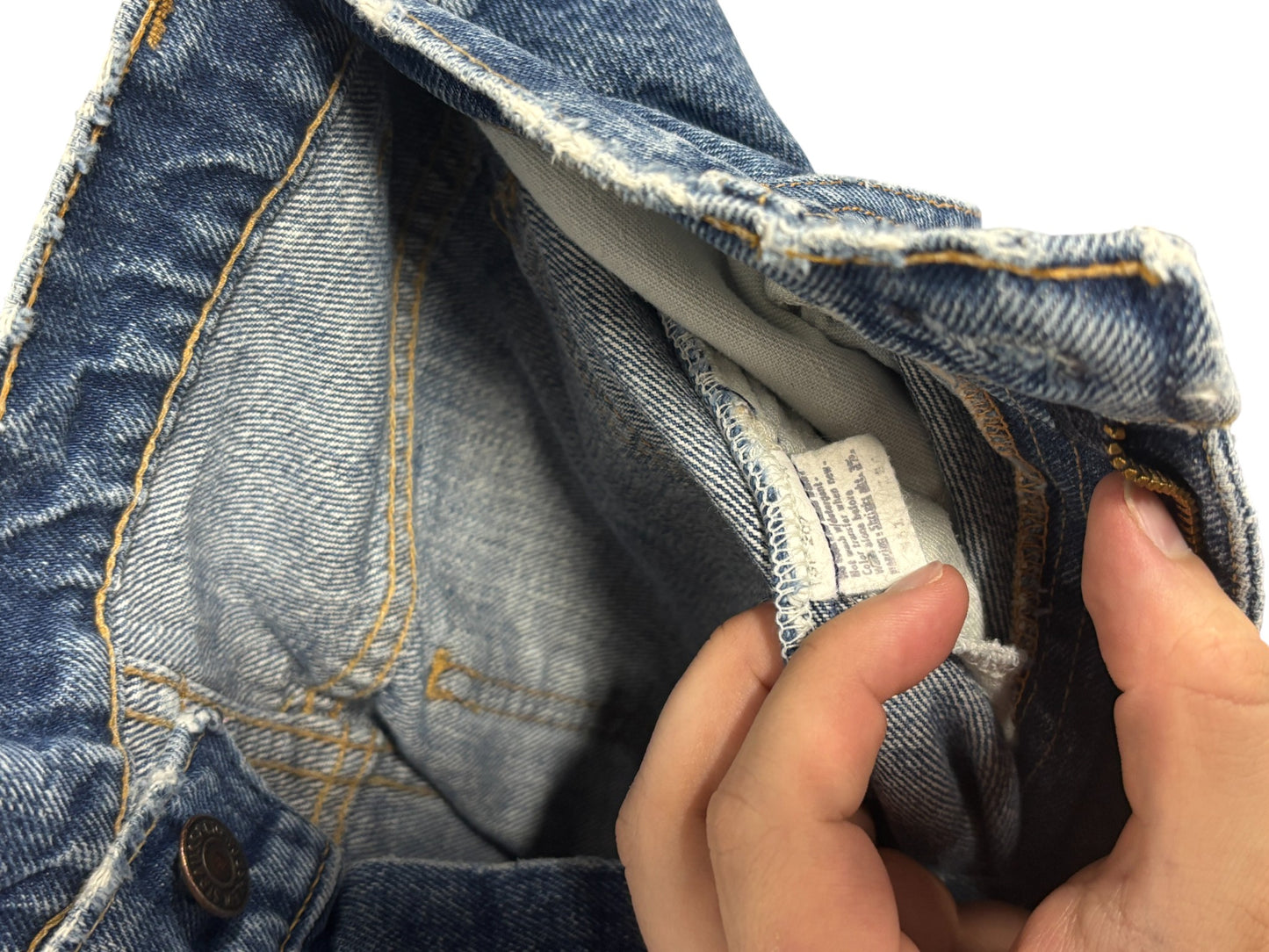 Vintage 70's Women's Levi's 684 Bell Bottom Denim Jeans Size 30x34