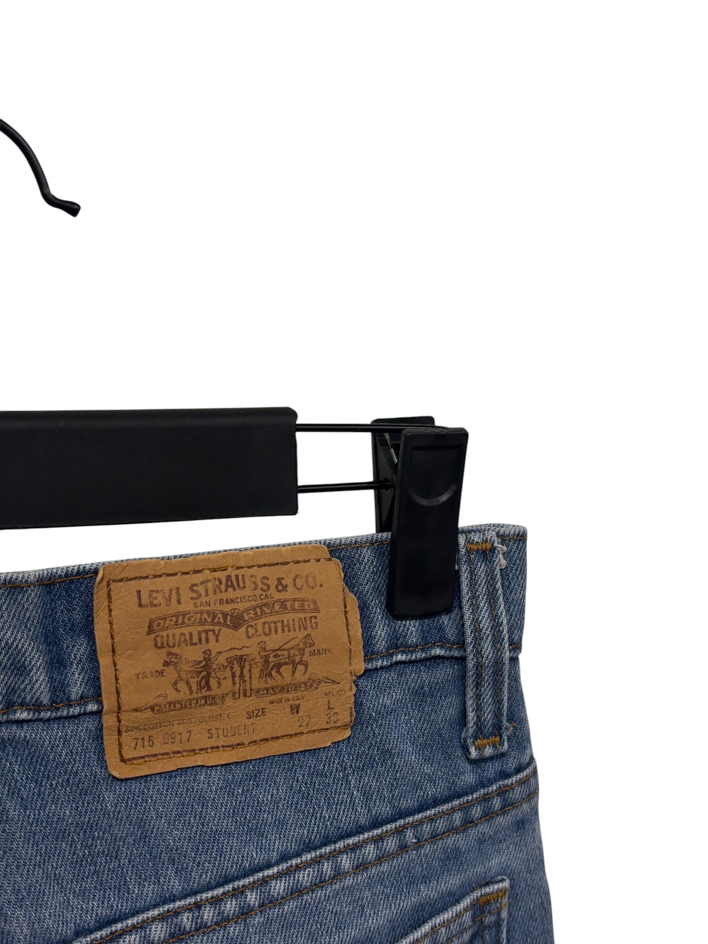 Vintage 90's Levi's Women's 716 0917 Student Fit Denim Jeans Size 26x29