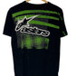 Vintage Y2K Alpine All Stars Motocross Graphic Tee Size Medium