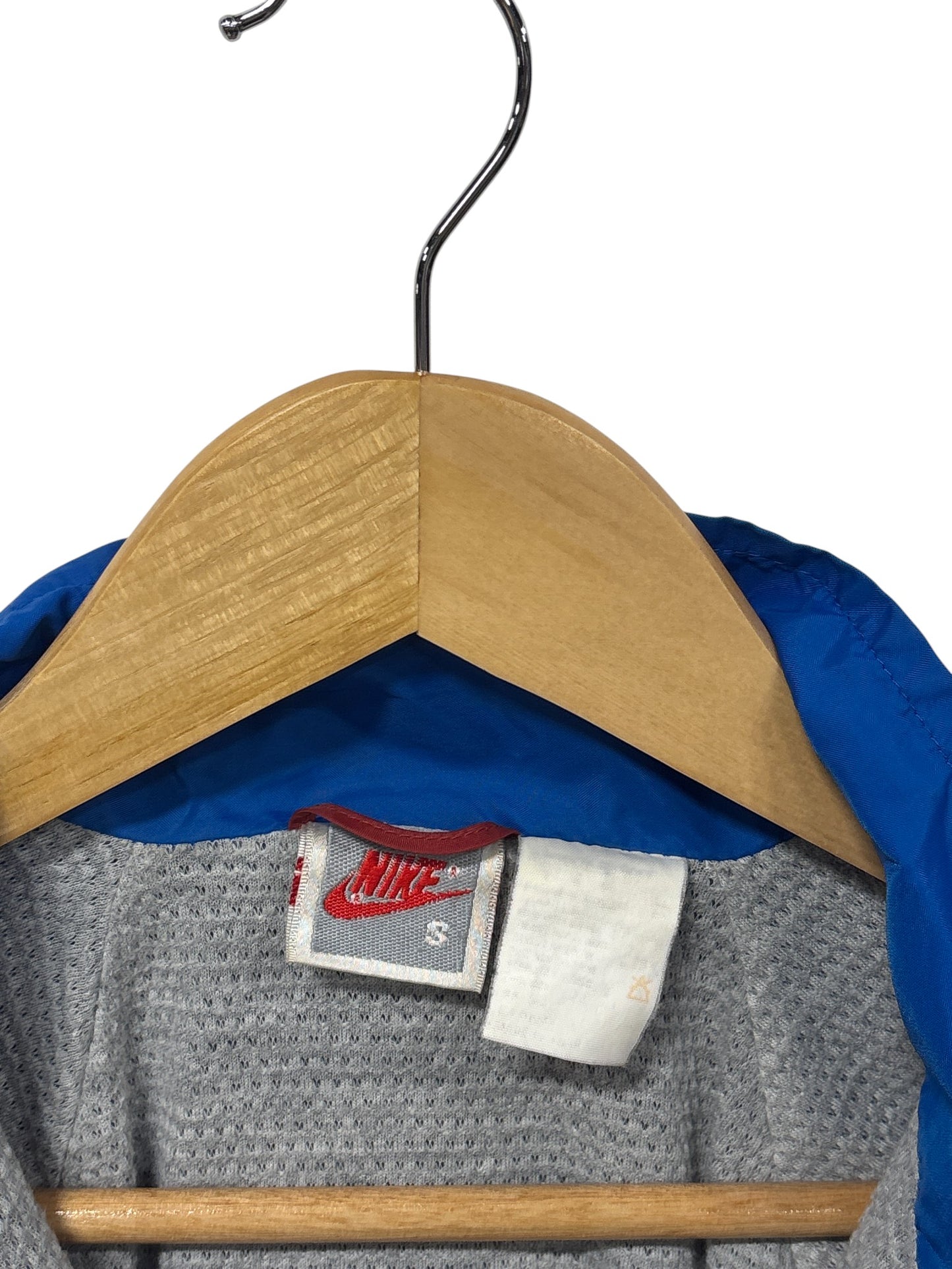 Vintage 90's Nike Silver Tag Futura Logo Purple Swoosh Jacket Size Small