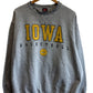 Vintage Y2K Nike Iowa Hawkeyes Basketball Distressed Sweater Size XL