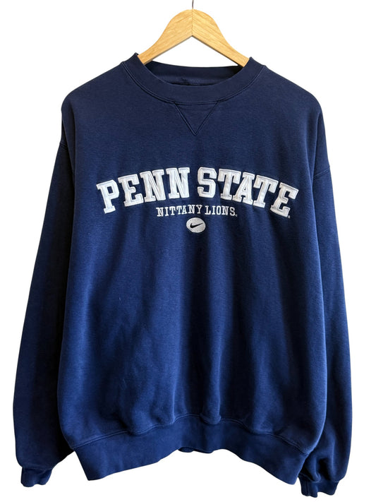 Vintage Y2K Nike Penn State Nittany Lions Swoosh Sweater Size Large
