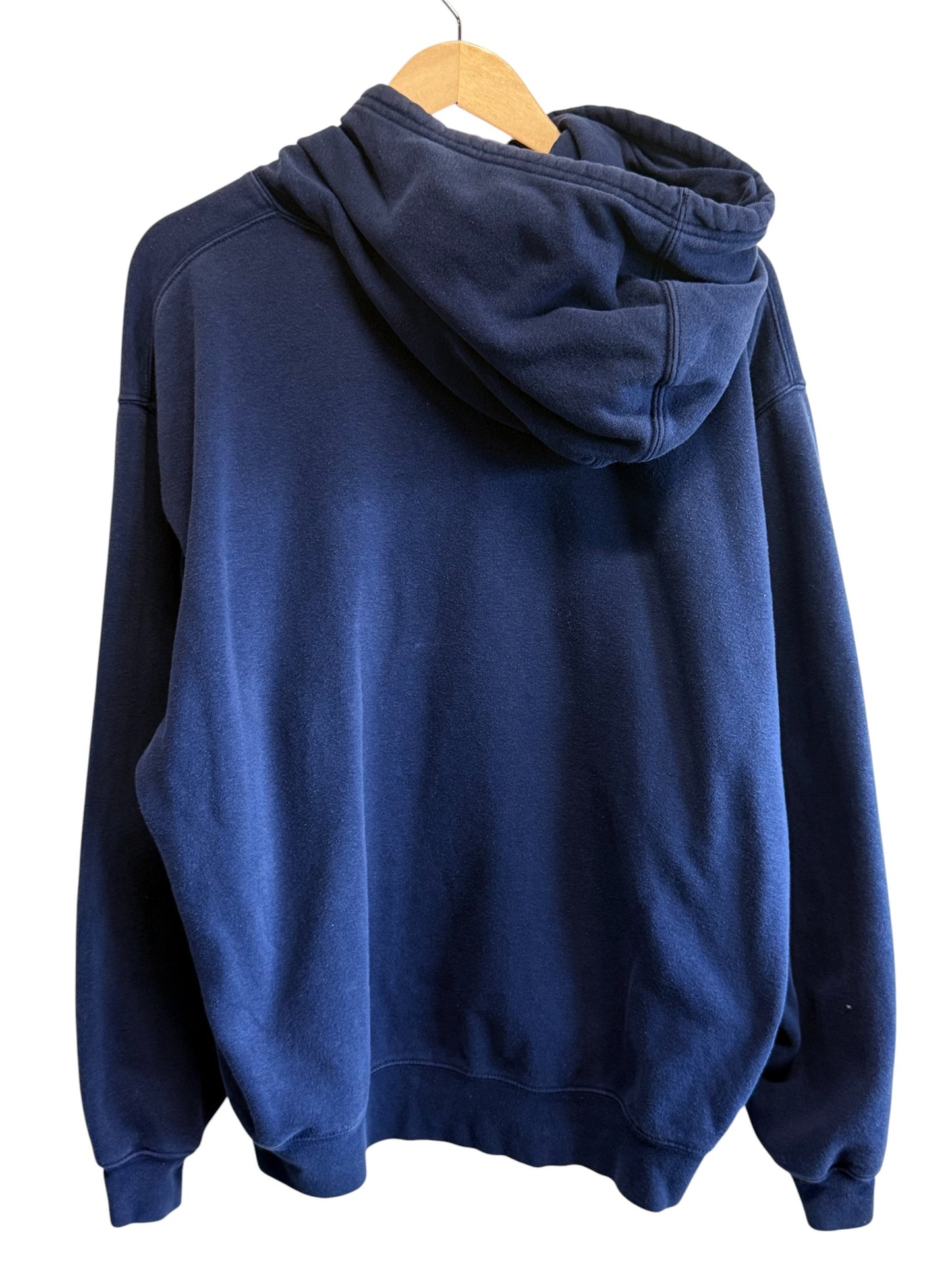 Vintage Y2K Nike Gonzaga University Swoosh Blue Hoodie Size Large