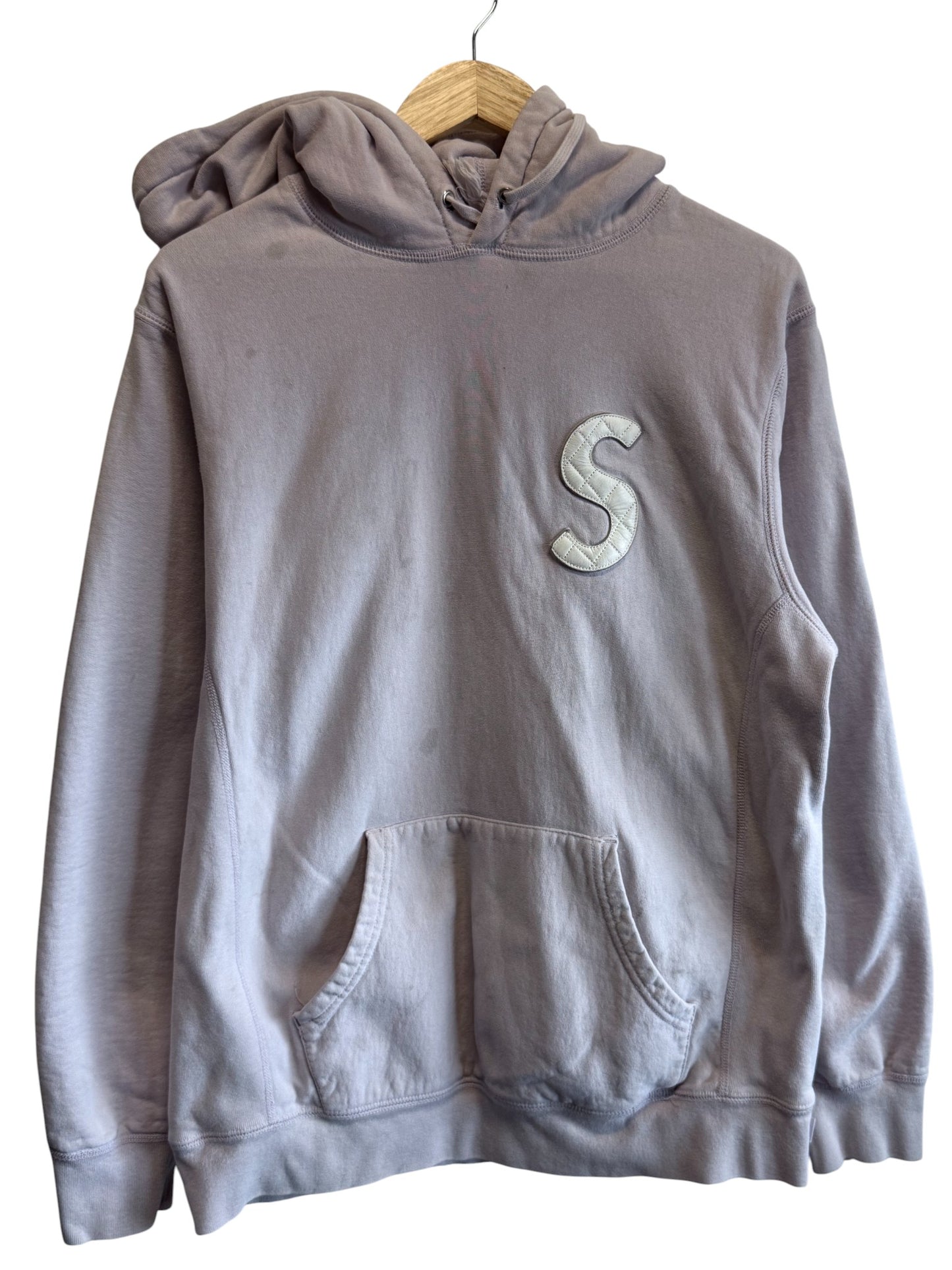 Supreme Light Purple Lavender S Logo Hoodie Size Large