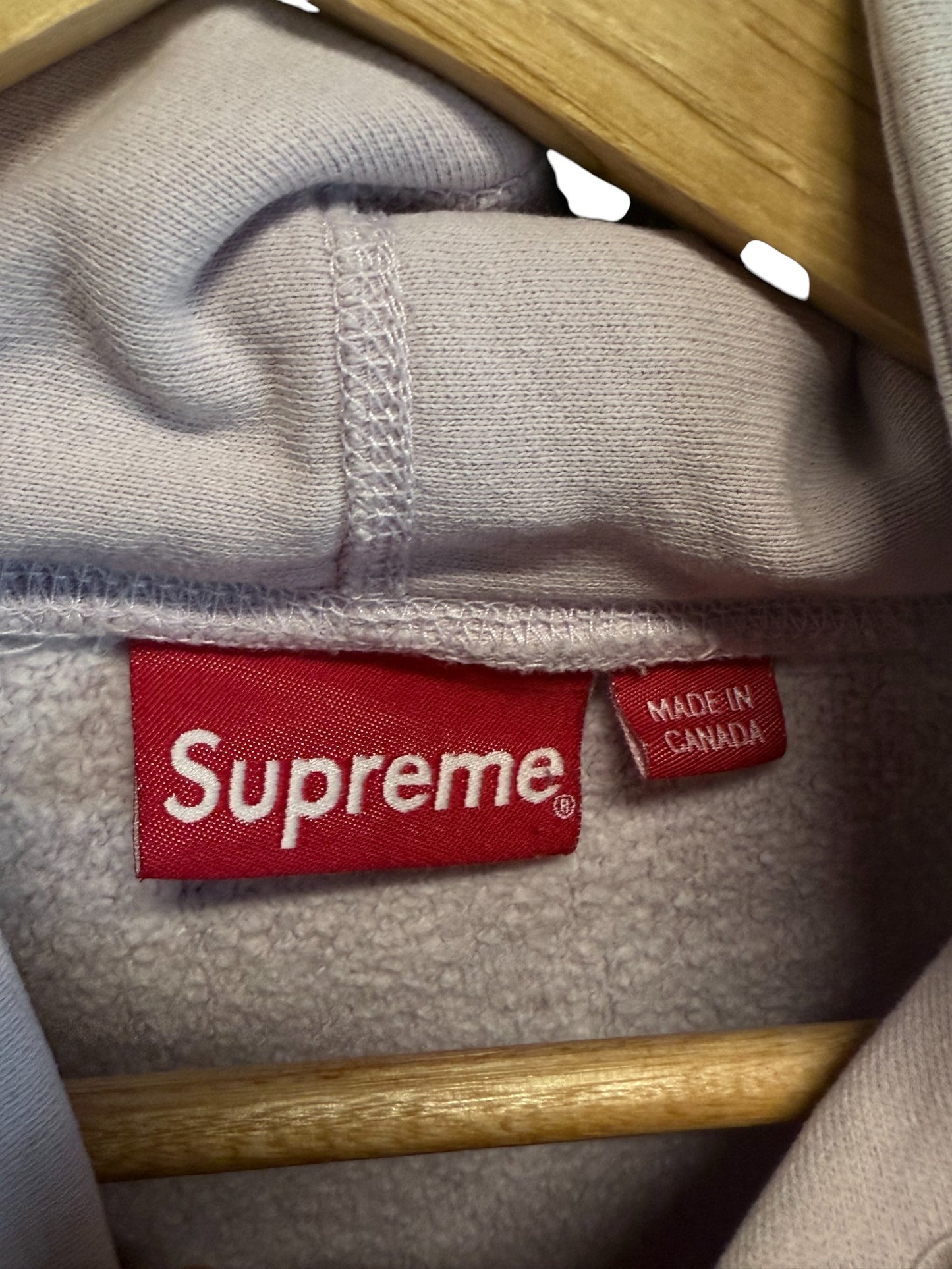 Supreme Light Purple Lavender S Logo Hoodie Size Large