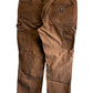 Carhartt Brown Double Knee Carpenter Pants Size 34x31