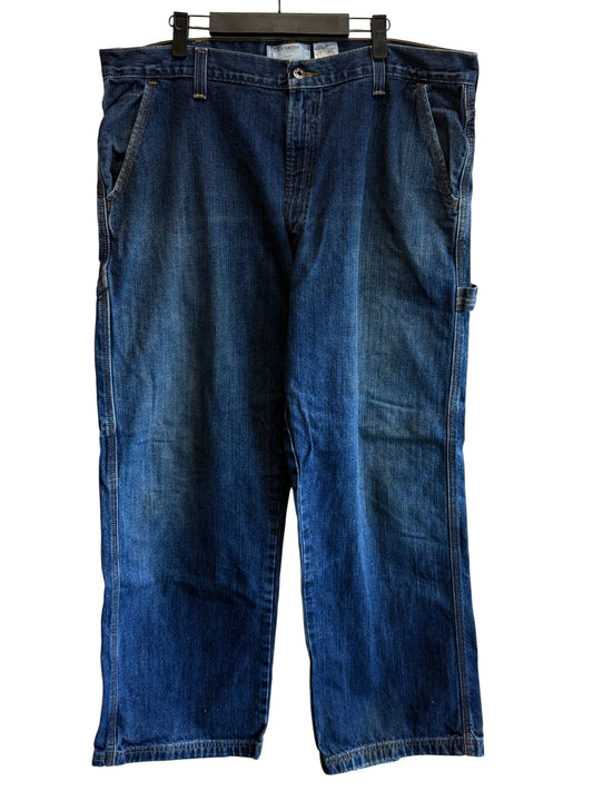 Vintage Levi's Silver Tab Baggy Carpenter Skater Denim Jeans Size 39x29