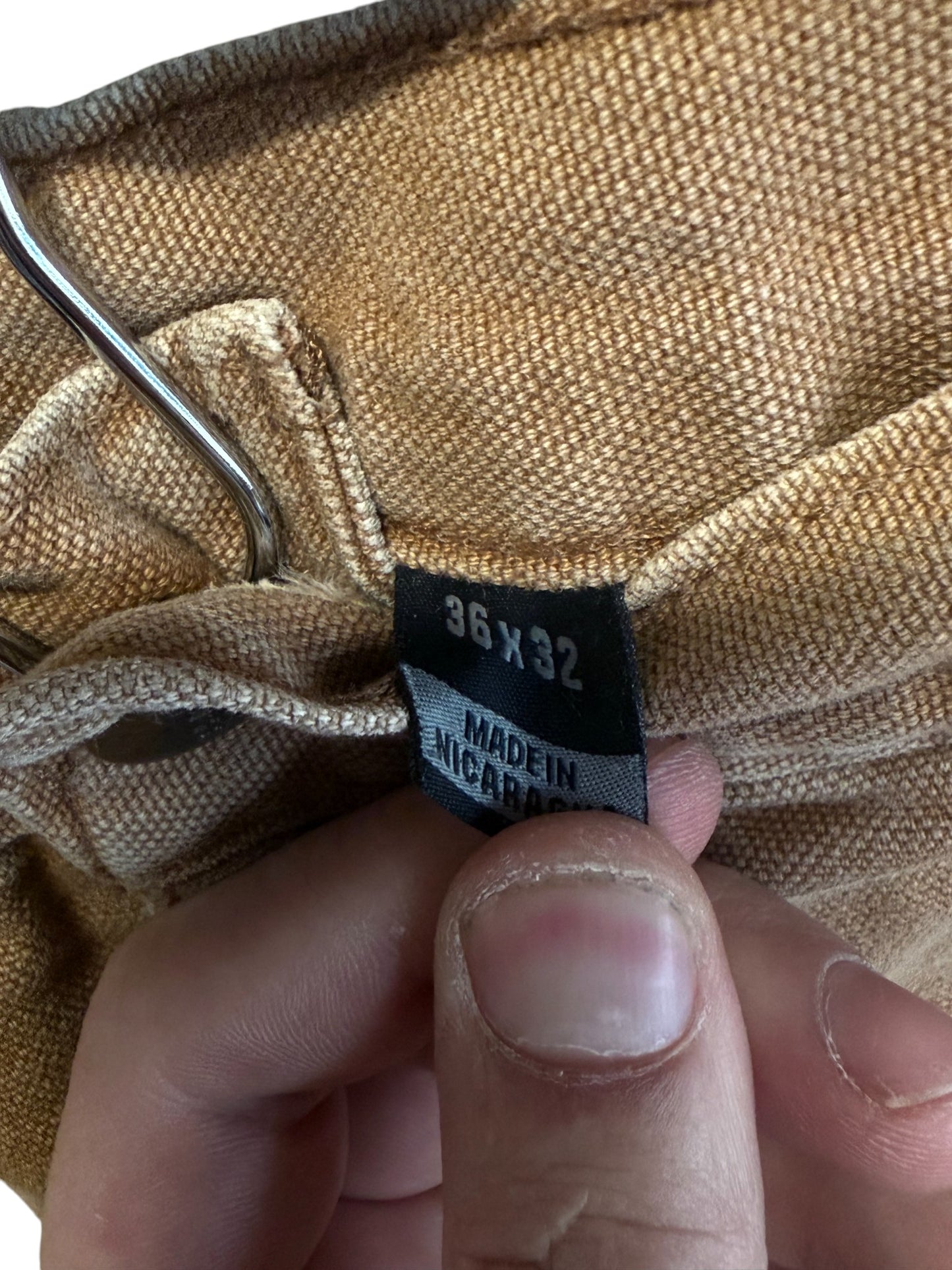 Carhartt Brown Carpenter Pants Size 34x30