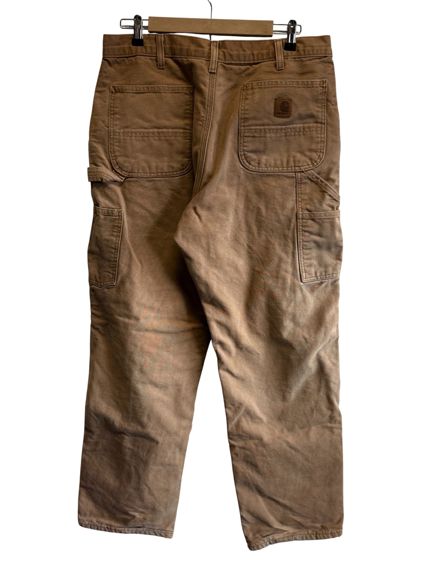 Carhartt Brown Carpenter Pants Size 34x30