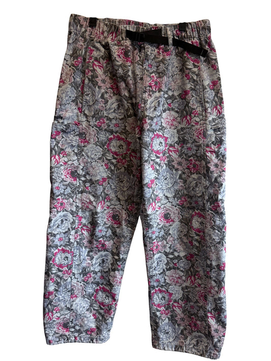 Supreme SS23 Floral Print Belted Trail Pants Size Medium