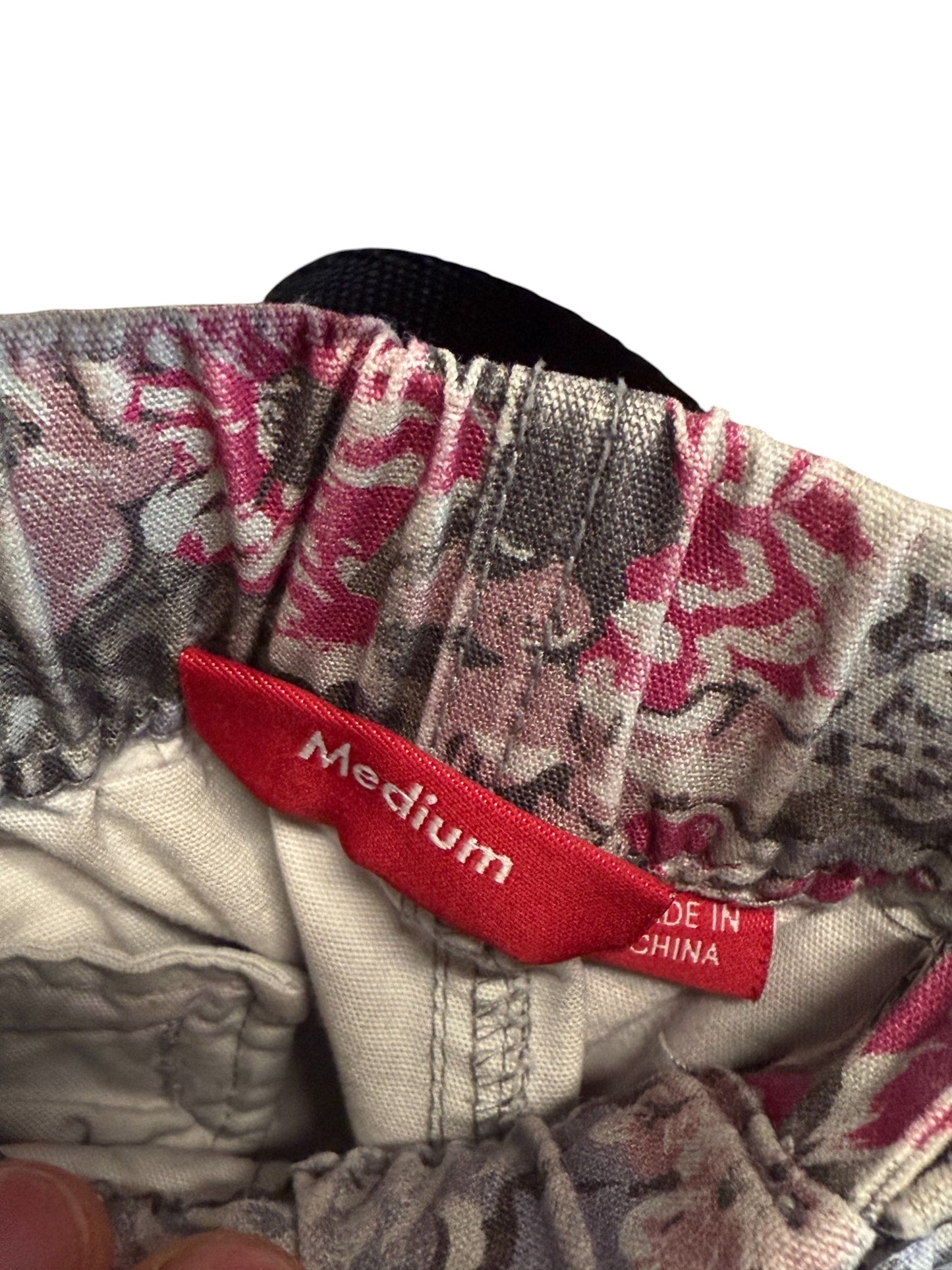 Supreme SS23 Floral Print Belted Trail Pants Size Medium