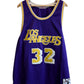 Vintage Magic Johnson LA Lakers Throwback #32 Jersey Size XXL