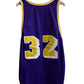 Vintage Magic Johnson LA Lakers Throwback #32 Jersey Size XXL