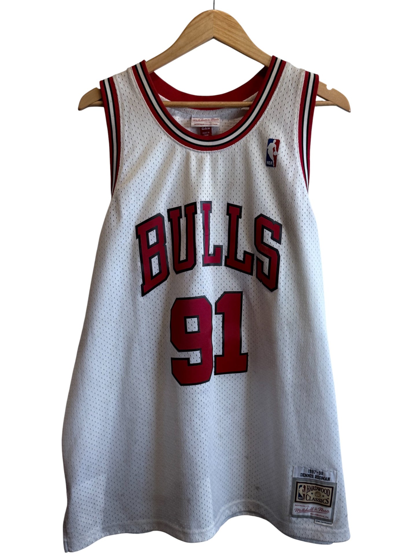 Mitchell & Ness Dennis Rodman Chicago Bulls #91 Jersey Size XXL