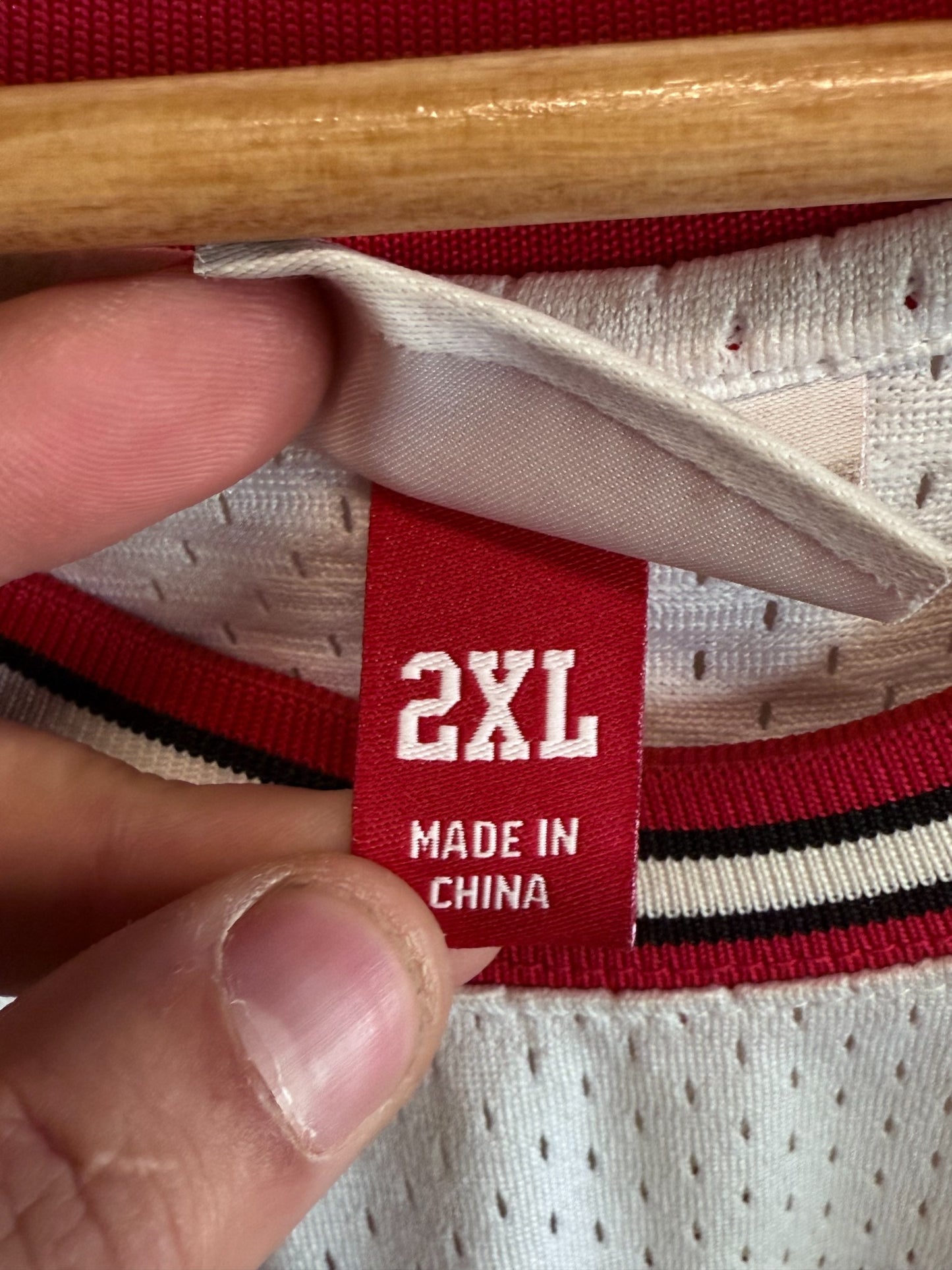 Mitchell & Ness Dennis Rodman Chicago Bulls #91 Jersey Size XXL