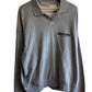 Fear of God Essentials Grey Long Sleeve Polo Shirt Size Medium