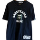 Bape x Undefeated College Logo Collab Graphic Tee Size XL