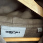 Fear of God Essentials Brown Pullover Hoodie Size Large