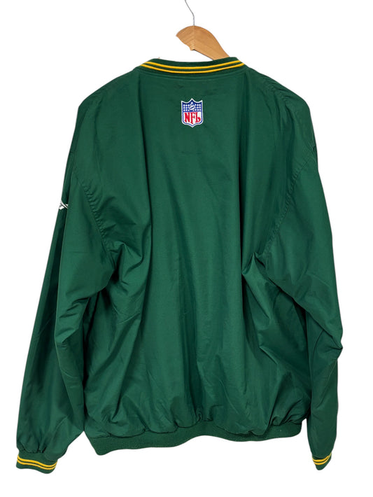 Vintage 90's Reebok NFL Pro Line Green Bay Packers Windbreaker Size Large