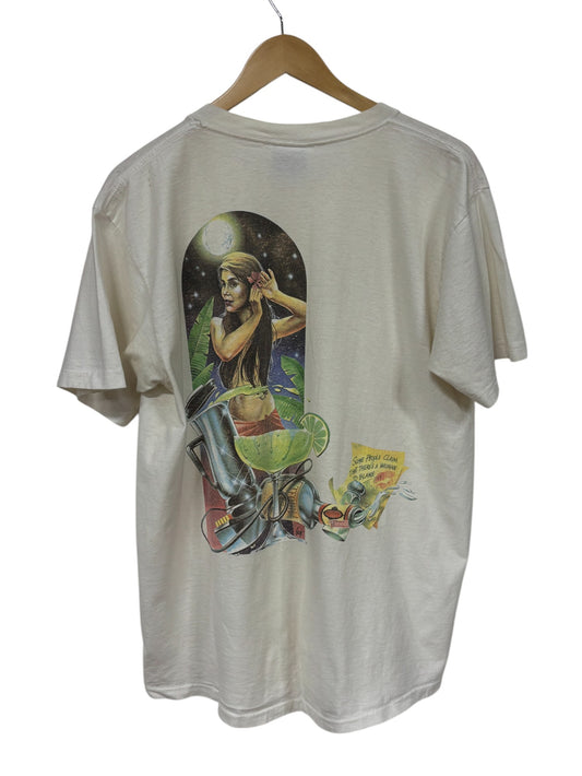 Vintage 90s Caribbean Margaritaville Graphic Tee Size Large