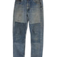 Vintage Levi's 505 Orange Tab Repaired Distressed Denim Jeans Size 31x33