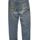 Vintage Levi's 505 Orange Tab Repaired Distressed Denim Jeans Size 31x33