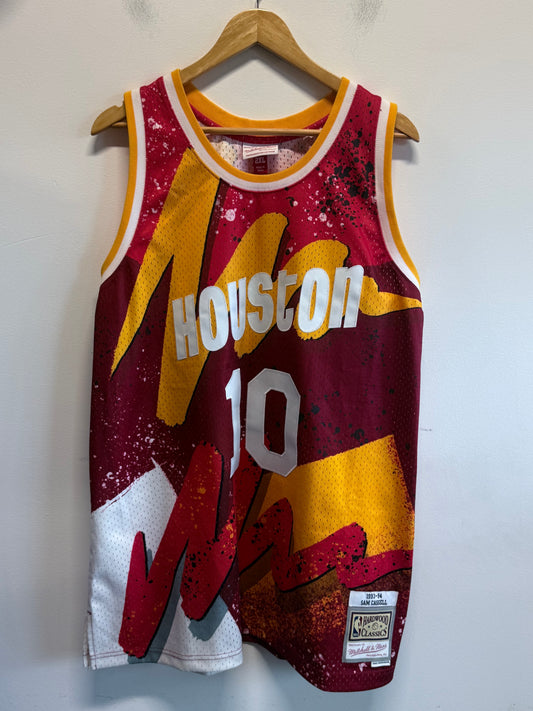 Mitchell & Ness Houston Rockets Sam Cassell #10 Jersey Size XXL
