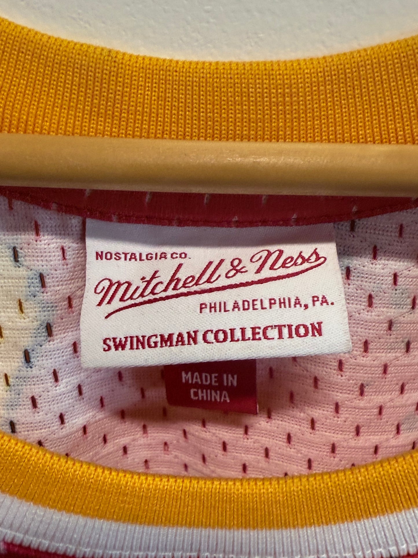 Mitchell & Ness Houston Rockets Sam Cassell #10 Jersey Size XXL