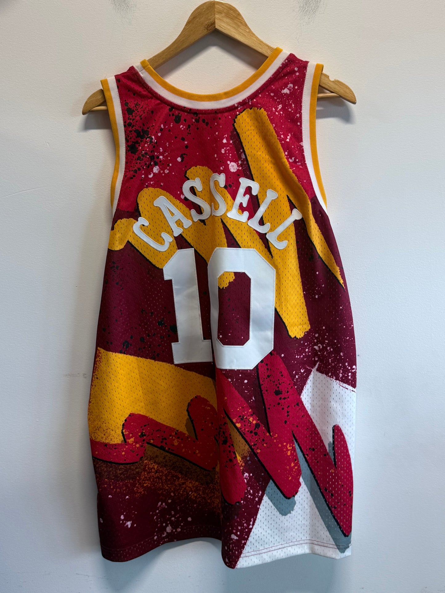 Mitchell & Ness Houston Rockets Sam Cassell #10 Jersey Size XXL