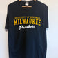Vintage Y2K University of Wisconsin Milwaukee Panthers Tee Size Large