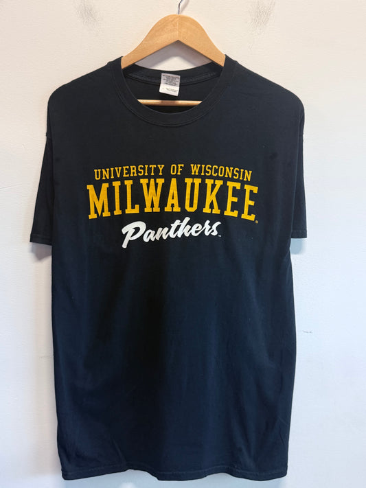 Vintage Y2K University of Wisconsin Milwaukee Panthers Tee Size Large