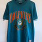 Vintage 90's Nutmeg Miami Dolphins NFL Logo Graphic Tee Size XL