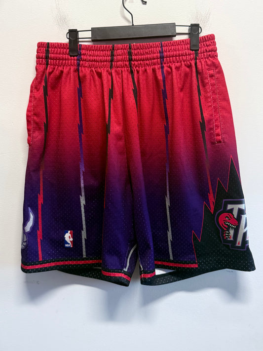 Mitchell & Ness Toronto Raptors Throwback Basketball Shorts Size Large