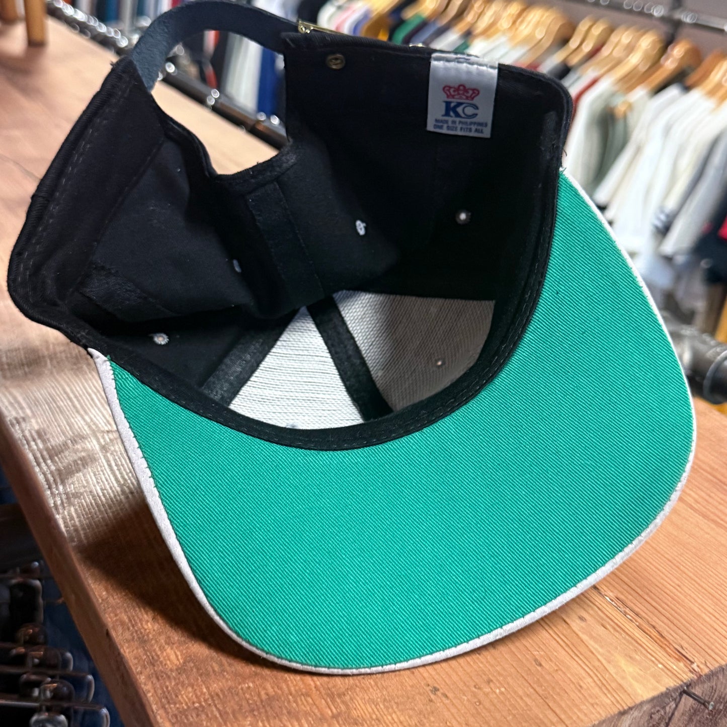 Vintage Hard Wood Cafe Basketball Parody Strapback Hat