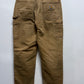 Carhartt Brown Double Knee Carpenter Pants Size 33x30