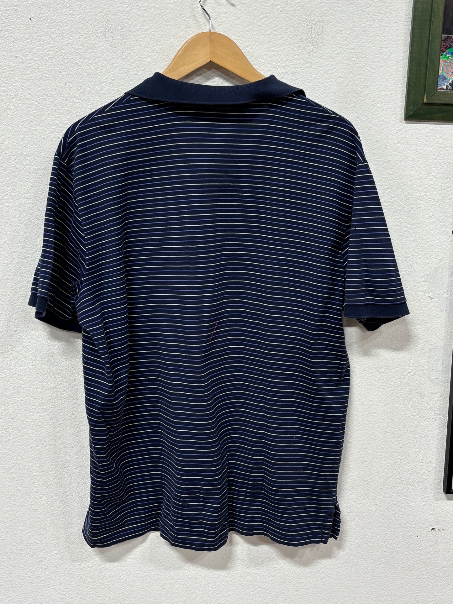 Polo Golf Ralph Lauren Striped Polo Shirt Size Large