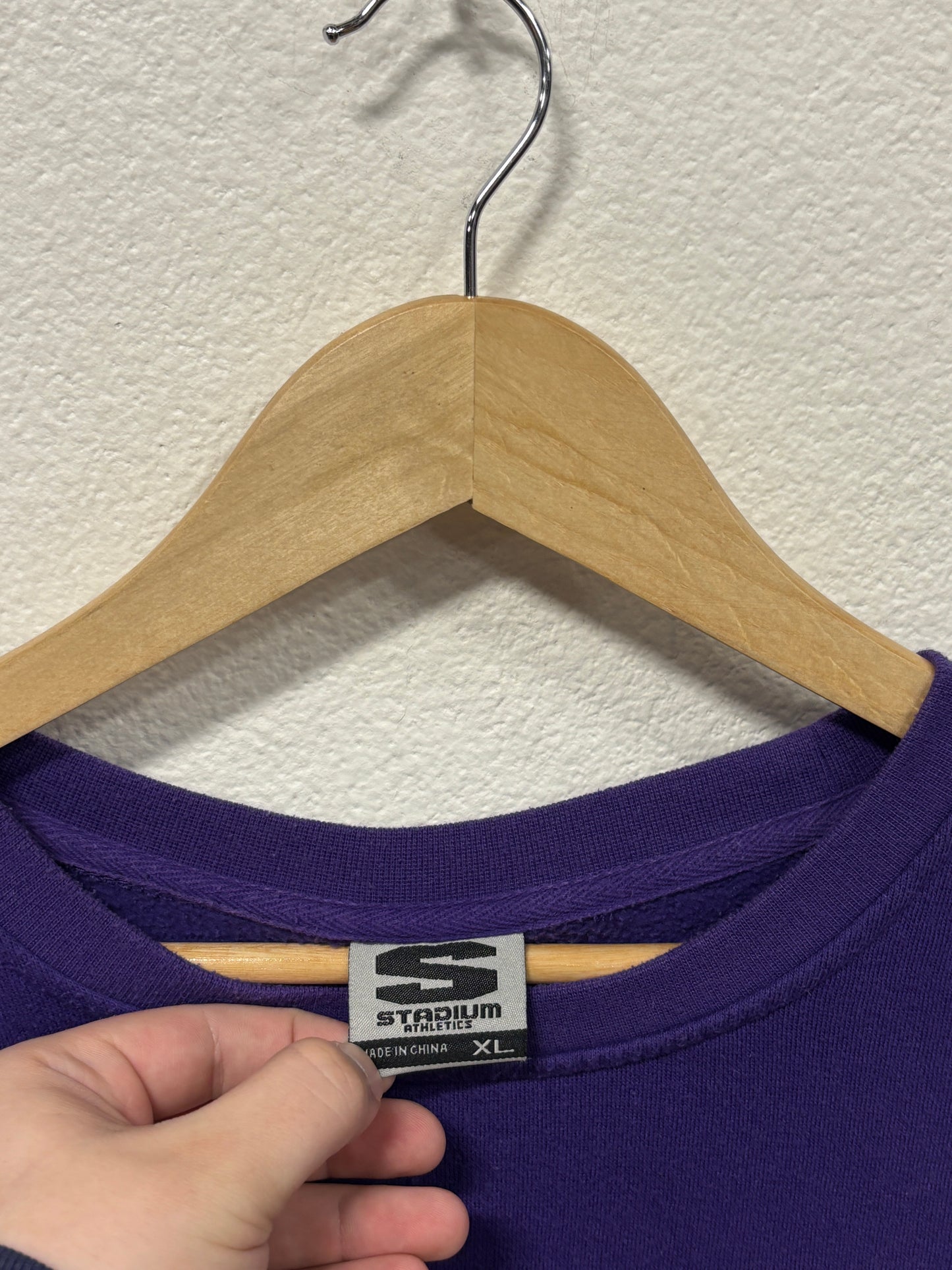 Vintage Y2K LSU Tigers Collegiate Sweater Size XL