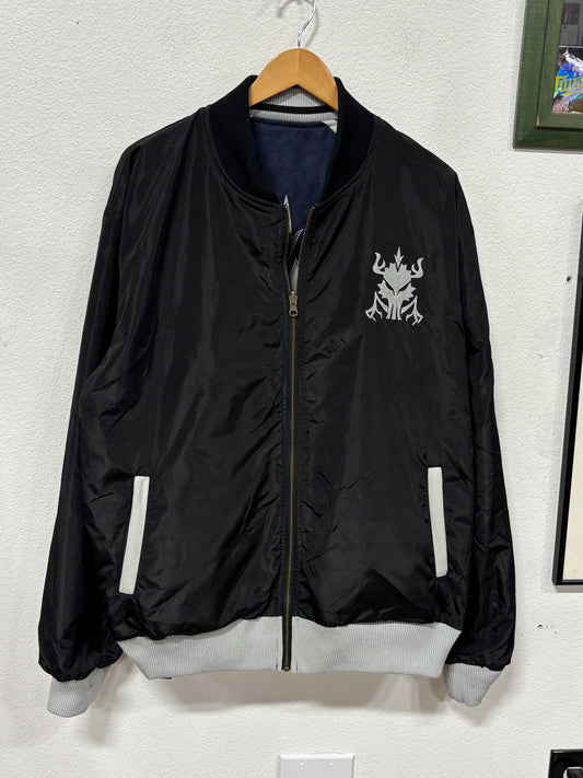 Kill La Kill Anime Gear Reversible Bomber Jacket Size XL