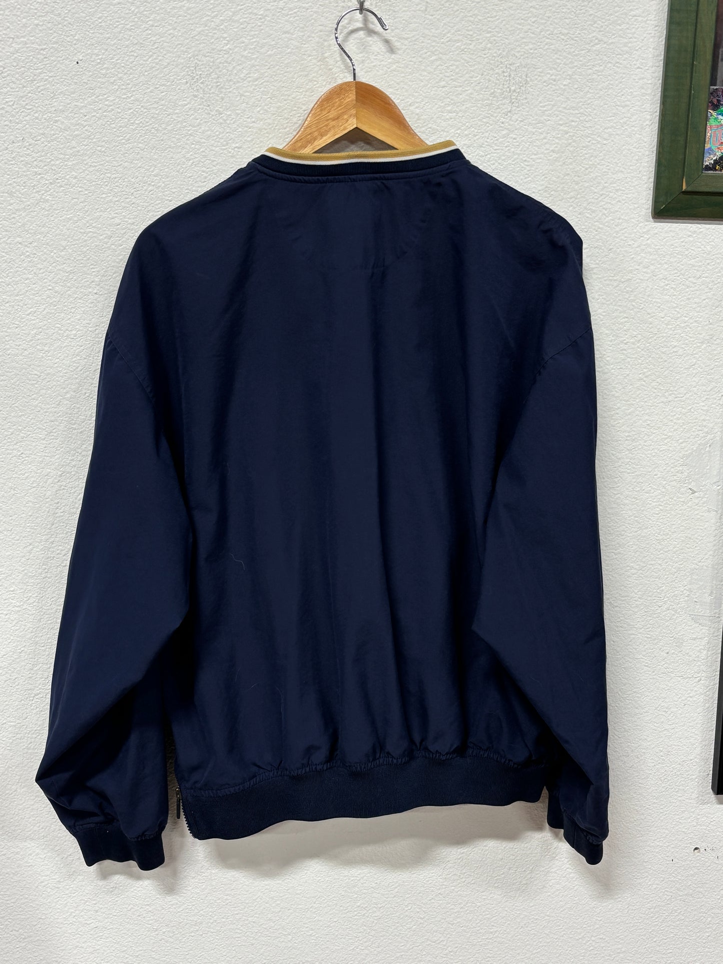 Vintage Y2K Nike Brewers Center Swoosh Baseball Jacket Size Medium