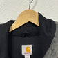 Carhartt Classic Logo Grey Heavyweight Zip Up Hoodie Size XL