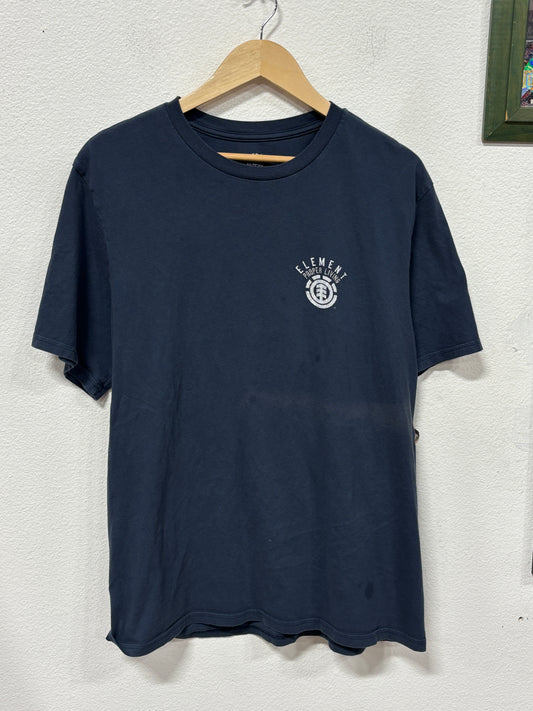 Vintage Y2K Element Skate Company Proper Living Tee Size XL