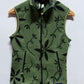 Patagonia Synchilla Women's Flower Print Fleece Vest Size Medium