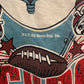 Vintage 1990 Jostens Looney Tunes Houston Oilers NFL Graphic Tee Size Medium