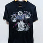 Vintage 1991 Wolf Pack Nature Graphic Tee Size Medium