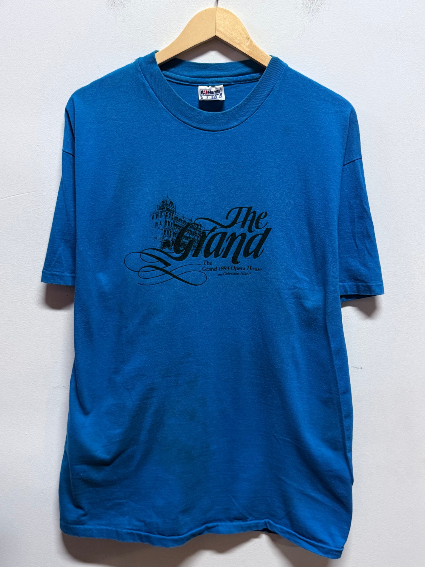 Vintage 90's The Grand 1894 Opera House Galveston Island Tee Size XL
