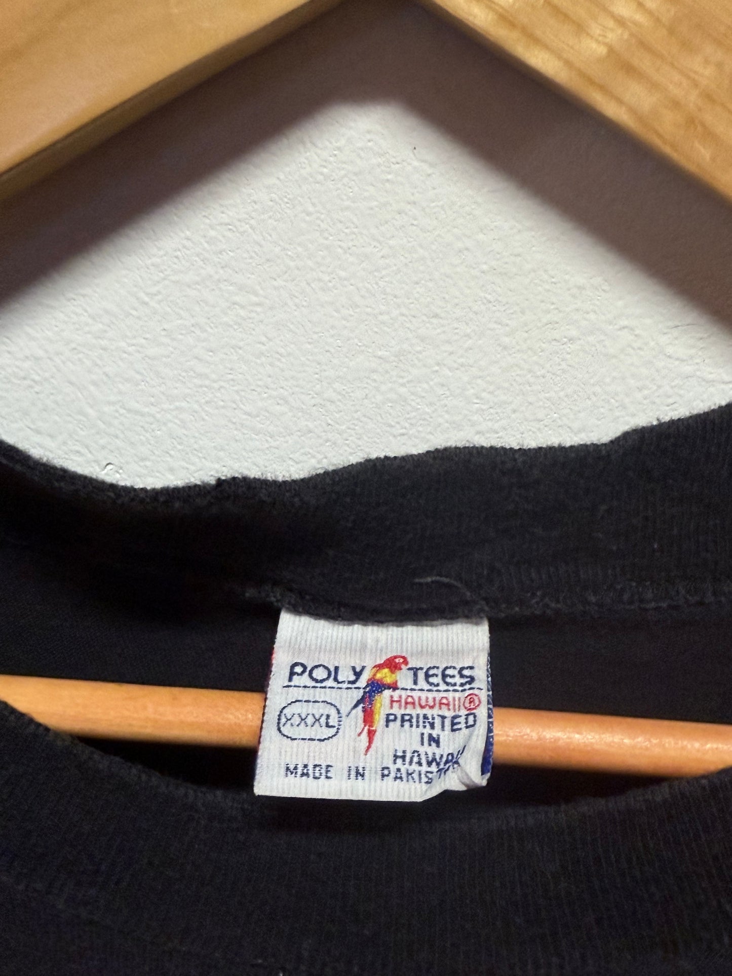 Vintage 90's Kauai Hawaii Toucan Nature Graphic Tee Size XXL