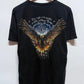Vintage Y2K NRA 2nd Amendment Eagle Graphic Tee Size Large