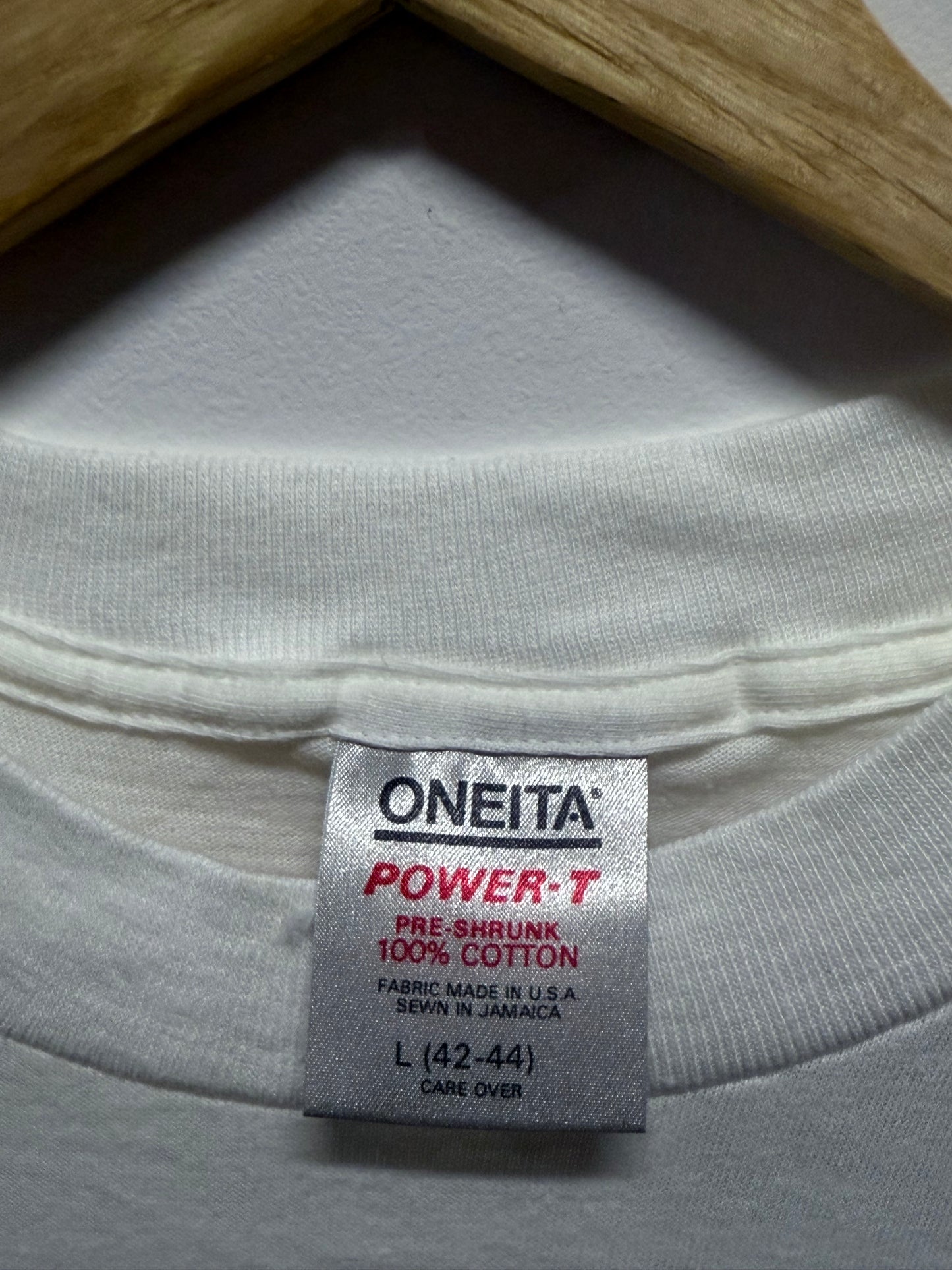 Vintage 90's Arizona Hoosiers Collegiate Sneaker Graphic Tee Size Large