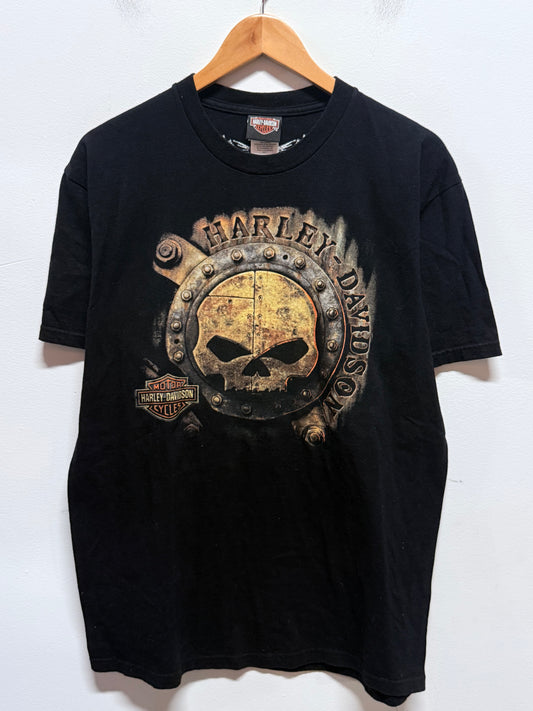 Harley Davidson British Columbia Canada Biker Graphic Tee Size Large